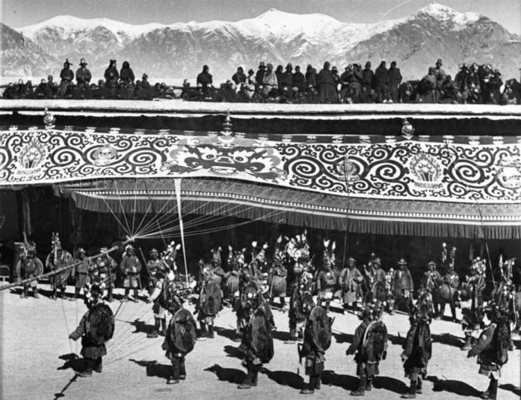 Foto Ano Novo no Tibete 1938