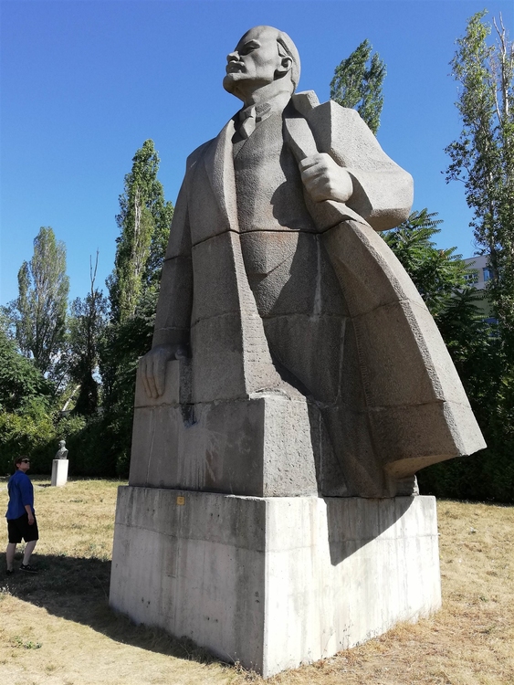Foto EstÃ¡tua de Lenin Sofia