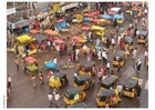 Fotos imagem da rua na Índia 