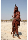 Fotos jovem mulher Himba, Namíbia