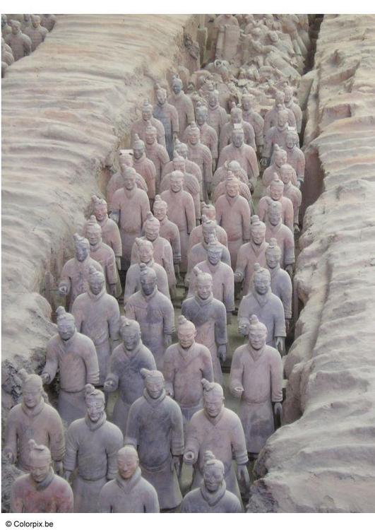 soldados terracota Xian