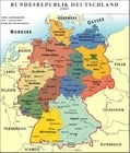 Alemanha - mapa político RFA 2007