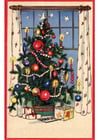 imagem árvore de Natal com presentes 
