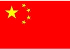 imagem bandeira da República Popular da China
