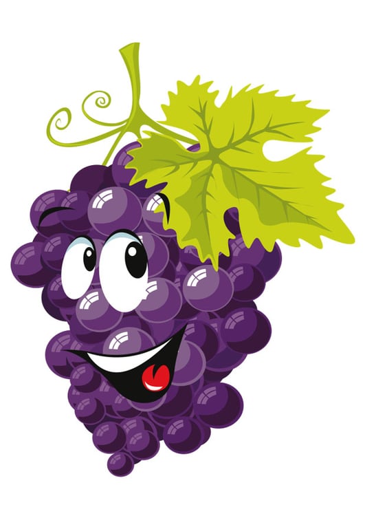 imagem fruta - uvas