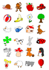 ícones para crianças