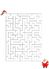 imagem labirinto - Papai Noel