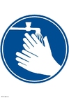 imagem lave as mãos