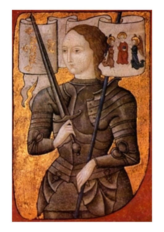 pintura - Joana d'Arc
