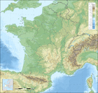 imagem topografia da França