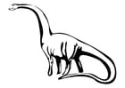 P�ginas para colorir dinossauro 
