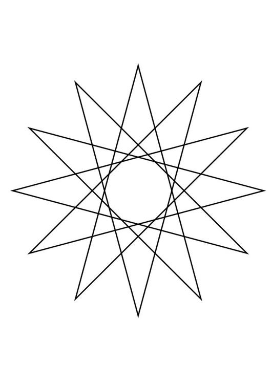 figura geomÃ©trica - estrela 
