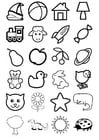 ícones para crianças 