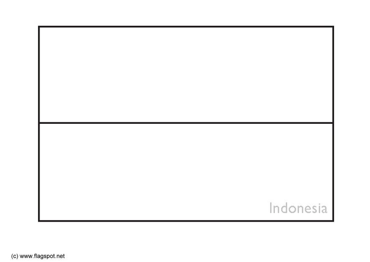 Página para colorir IndonÃ©sia