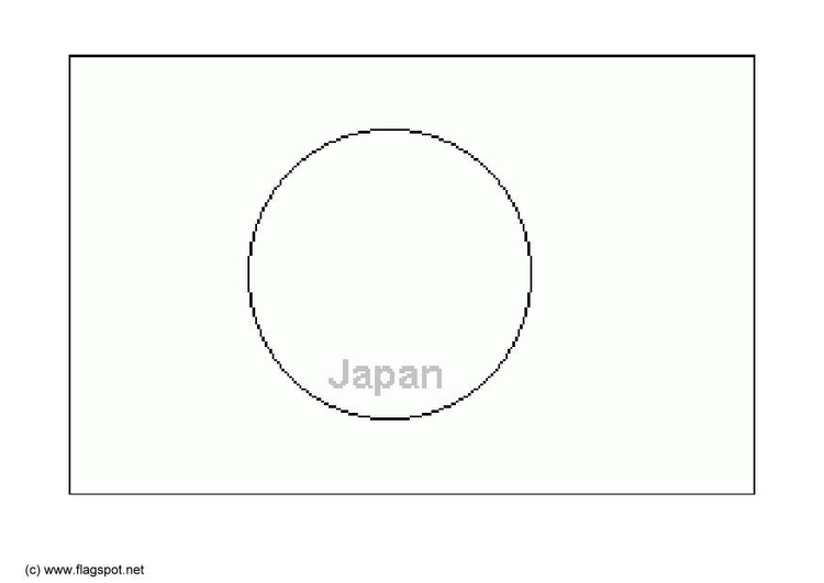 Página para colorir JapÃ£o