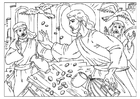 P�ginas para colorir Jesus expulsando os vendilhões