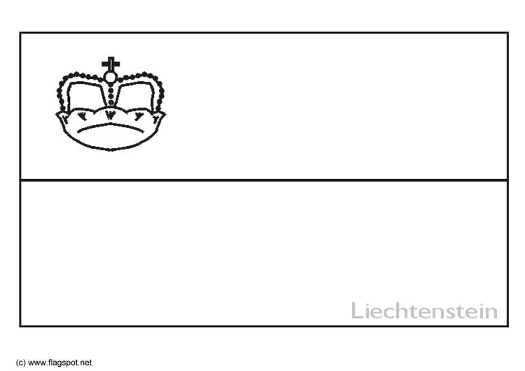 Página para colorir Lichtenstein