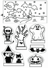 Caixa de visualização de Halloween