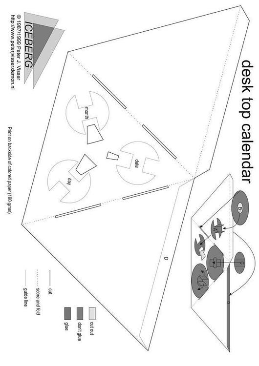 calendÃ¡rio de mesa parte 1