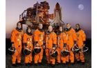 Fotos a tripulação do ônibus espacial