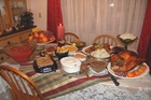 Foto almoÃ§o de aÃ§Ã£o de graÃ§as 