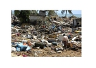 Foto após o tsunami