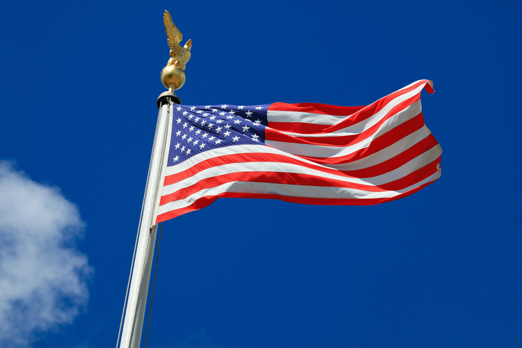 Foto bandeira americana 