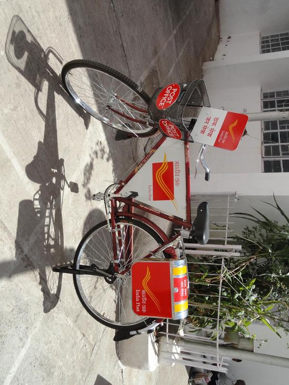 bicicleta do carteiro