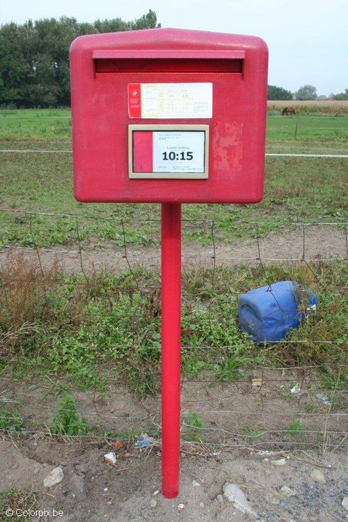 caixa de correio na BÃ©lgica