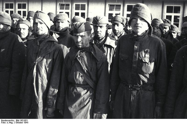 Foto campo de concentraÃ§Ã£o Mauthausen - soldados russos capturados