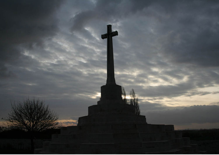 Foto cemitÃ©rio Tyne Cot