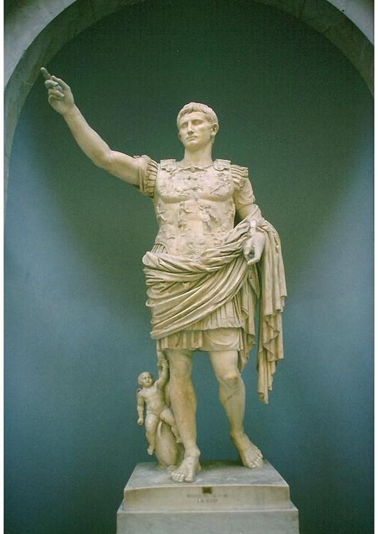 estÃ¡tua do imperador Augusto