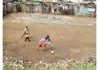 foto favela em Jacarta 
