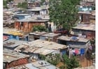 favela em Soweto, África do Sul