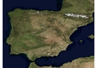 Fotos foto de satélite da Espanha