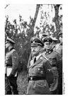 Foto FranÃ§a, Himmler com oficiais da Waffen-SS