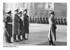 Fotos Hitler em uma cerimônia nacional
