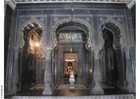 Fotos interior de um templo 