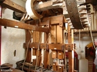 Foto interior do moinho - produÃ§Ã£o de Ã³leo