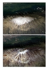 Fotos Kilimanjaro: geleira em 1993 e 2000 - aquecimento global