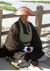foto monge budista japonês