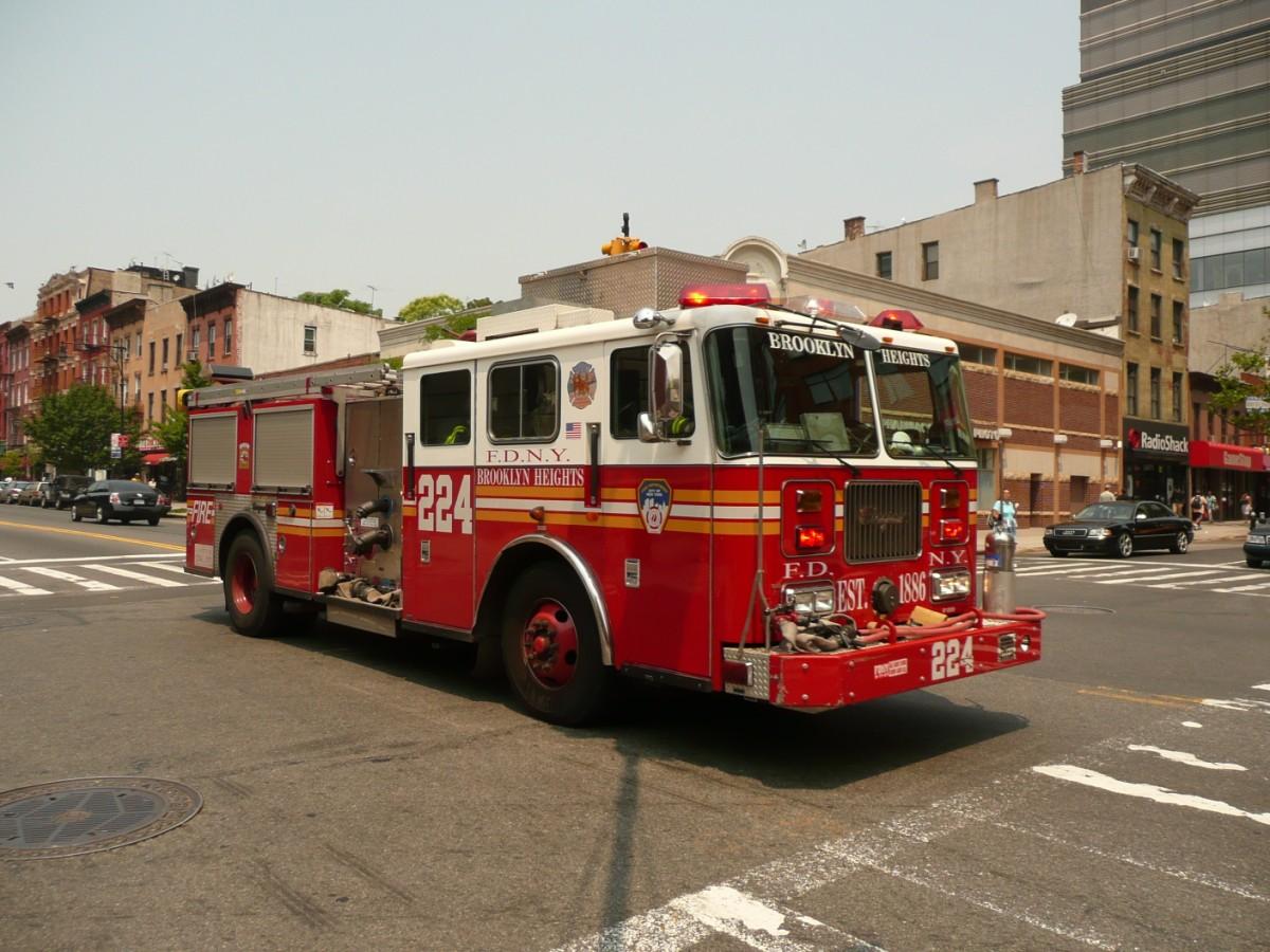 Foto New York - bombeiros