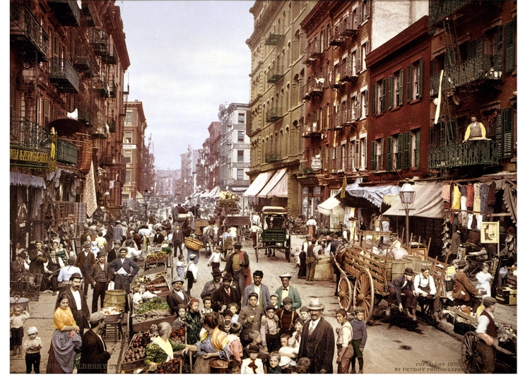 Foto Nova Iorque - Rua Mulberry 1900