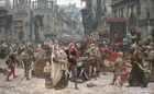 foto O Saque a Visby pelo Rei Valdemar Attendag, 1361