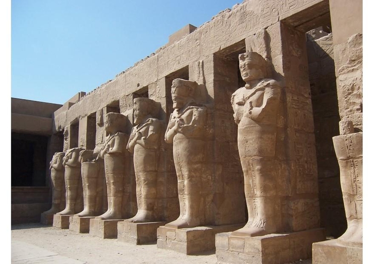 Foto o templo Karnak em Luxor 