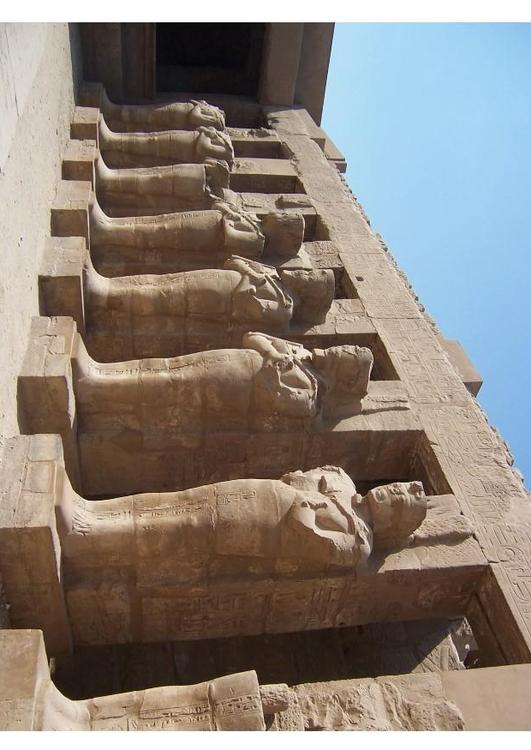 o templo Karnak em Luxor 
