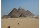 Fotos pirâmides em Gizeh