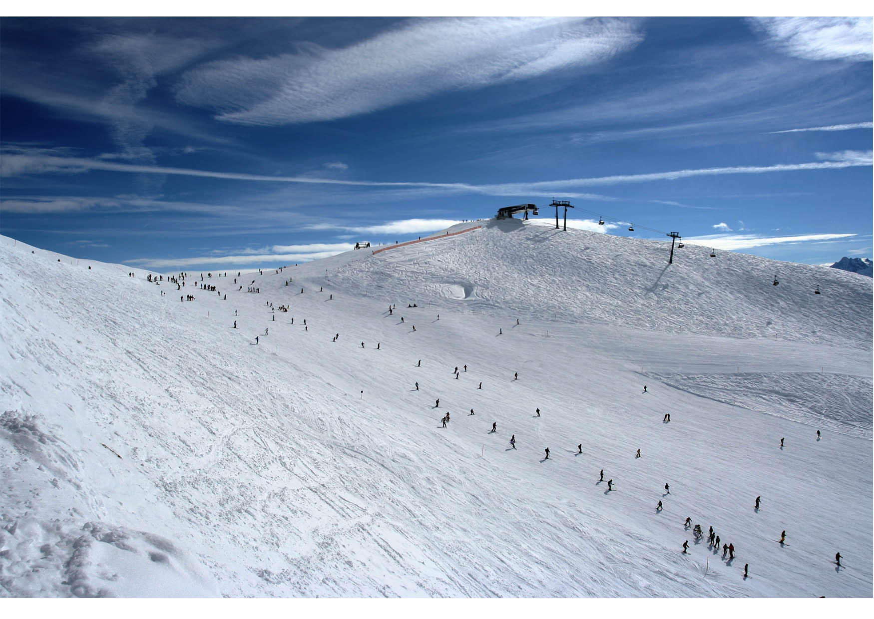 Foto pista de esqui 