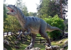 foto réplica de allosaurus