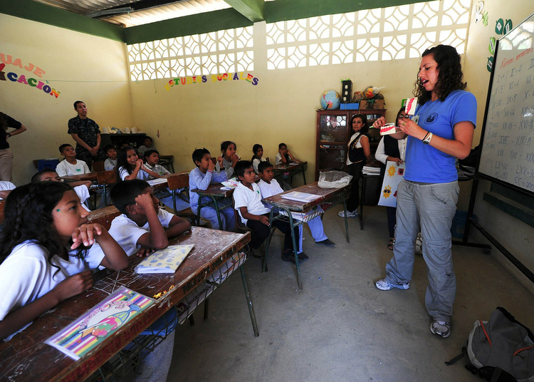 Foto sala de aula 